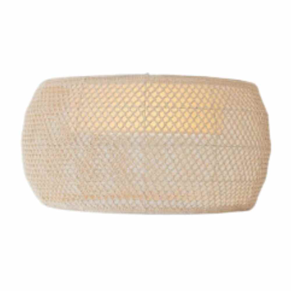 Pendente Lustre Com Estrutura SC87 Croch Artesanal P/Sala